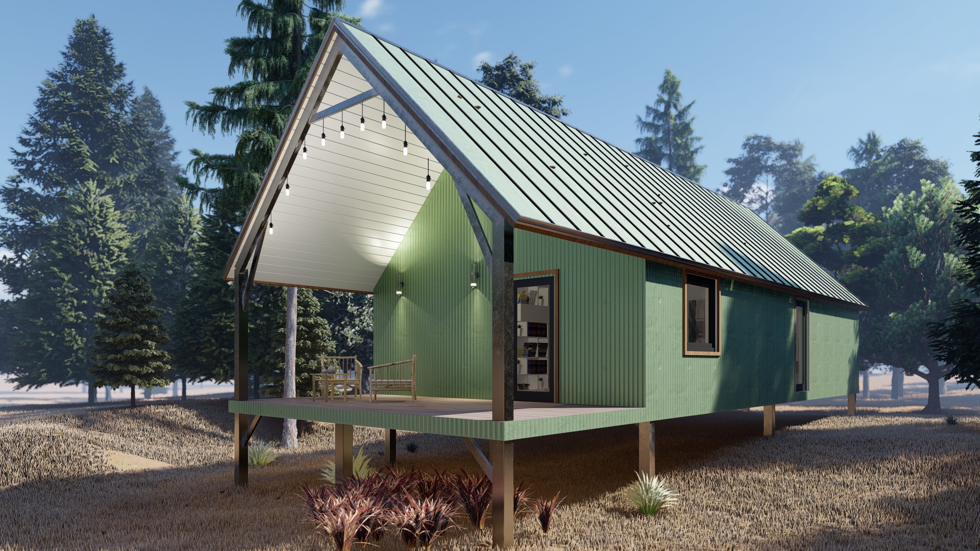 STEEL ECO TINY CABIN