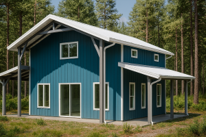 24-x-30-gable-roof-2-story-barndominium-steel-house-kitrender-1